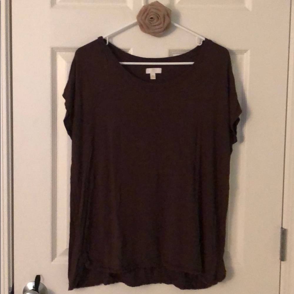 Jersey knit top